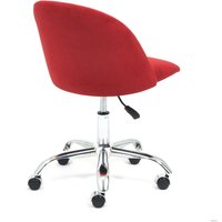 Офисное кресло TetChair Melody (флок, бордовый)
