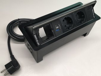 Блок розеток ASA VersaNet 2.0 06134F00005 (черный)