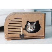 Когтеточка Чешир Меломан (коричневый)