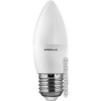 Светодиодная лампочка Ergolux C35 E27 5 Вт 3000 К [LED-C35-5W-E27-3K]