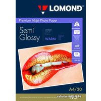 Фотобумага Lomond Premium Photo Paper A4 195 г/кв.м. 20 листов (1101307)