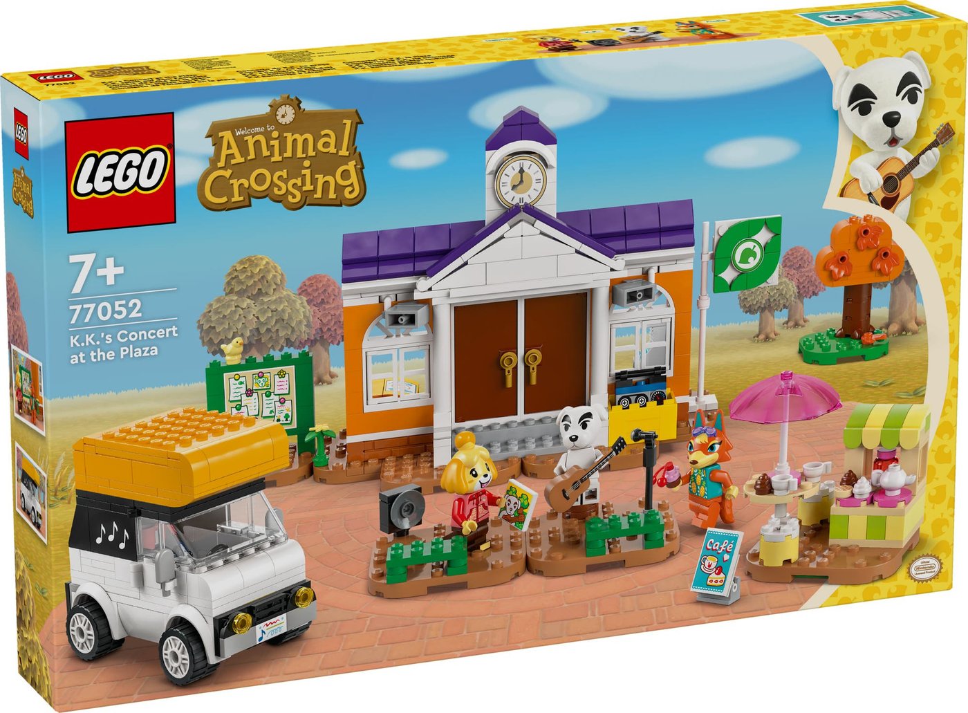 Конструктор LEGO Animal Crossing 77052 Концерт КК в Плаза