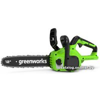 Аккумуляторная пила Greenworks GD24CS30K2 2007007UA (с 1-м АКБ 2 Ач)