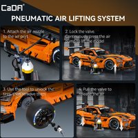 Конструктор CaDa Master Mercedes-AMG GT3 C64008W