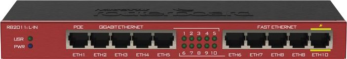 

Маршрутизатор Mikrotik RouterBOARD 2011iL-IN (RB2011iL-IN)