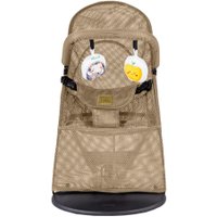 Шезлонг Amarobaby Baby Time AB21-25BT/03 (бежевый)