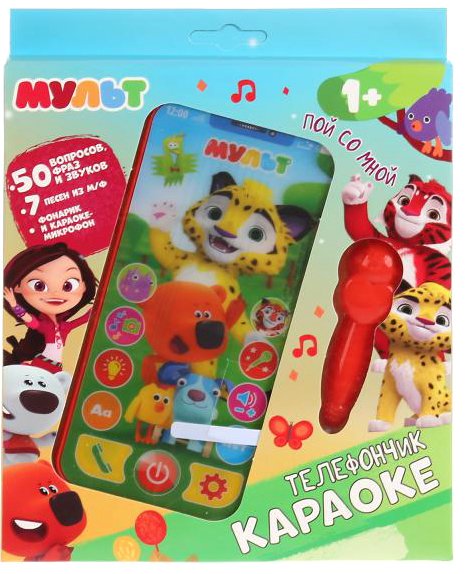 

Интерактивная игрушка Умка Телефон Мульт B1767631-R