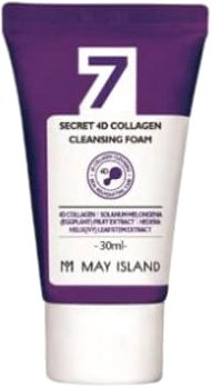 

May Island Пенка для умывания 7 Days Secret 4D Collagen Cleansing Foam (30 мл)