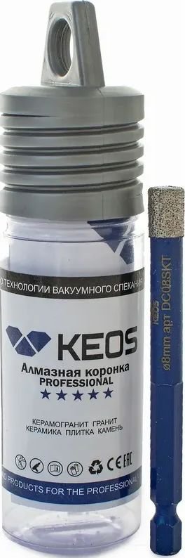

Коронка KEOS Pro 8мм DC08SKT