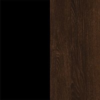 Кровать PROxSON Milton 90x190 (черный/дуб кантербери)