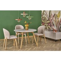 Кухонный стол Halmar Ruben 102-142/102/73 (кашемир/натуральный)