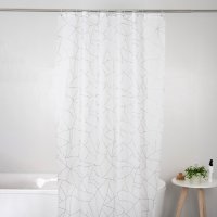 Шторка-занавеска для ванны Fora Peva Silver Glass FOR-PV15