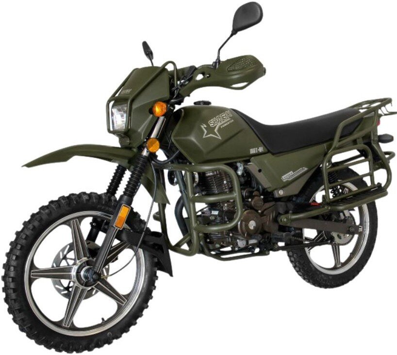 Мотоцикл Shineray Intruder 200 (зеленый)