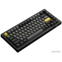 Клавиатура Akko 5075B Plus Black & Gold (Akko Cream Yellow V3 Pro)