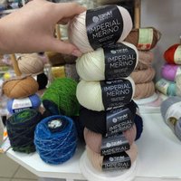 Пряжа для вязания Yarnart Imperial Merino 3303 50 г 100 м (молочный)