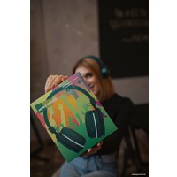 Наушники More Choice HW15 (зеленый)