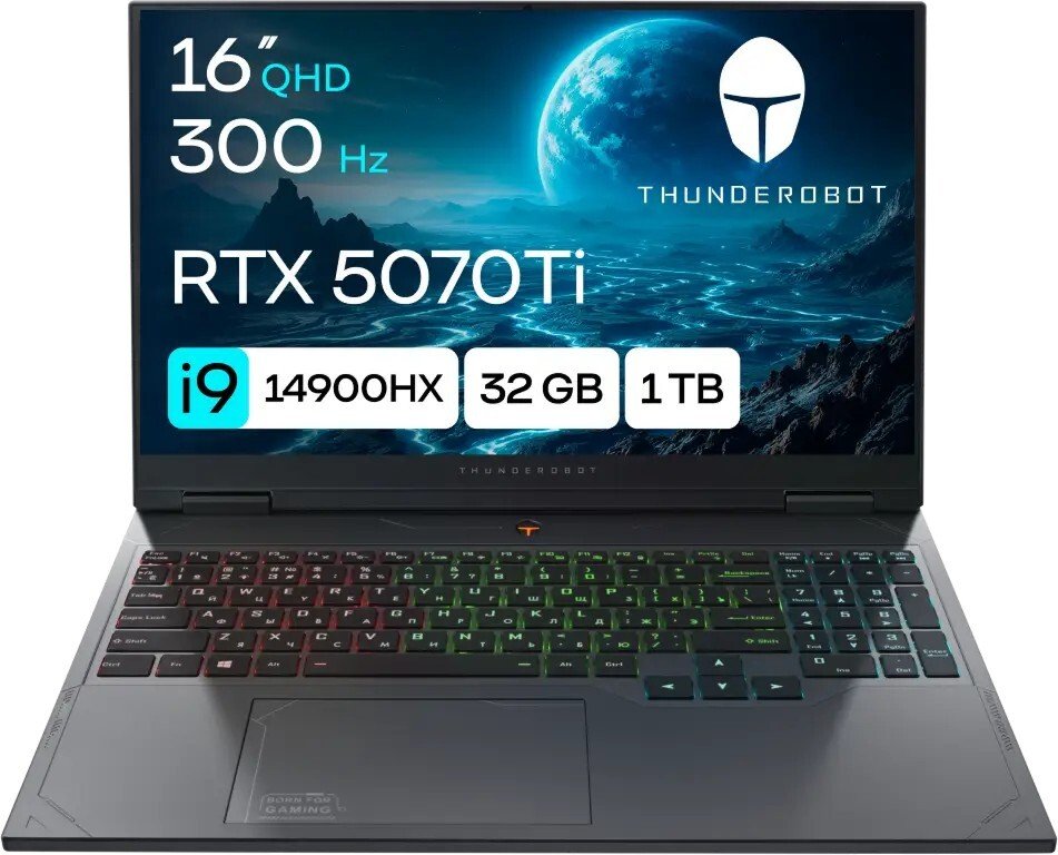 

Ноутбук Thunderobot Gravity 16 Max G5 JT009V00HRU