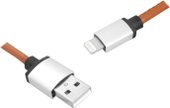 LX8468 USB Type-A - Lightning (1 м, коричневый)