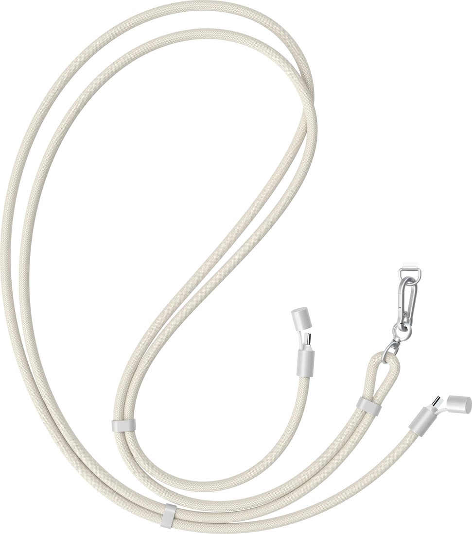 Кабель Satechi OntheGo USB-C Lanyard Cable ST-LOTGLW (бежевый)