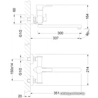 Смеситель Lemark Evitta LM0551C