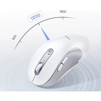 Мышь Baseus F02 Ergonomic Wireless Mouse 2.4G Single (белый)