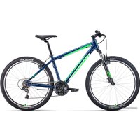 Велосипед Forward Apache 27.5 1.0 Classic р.19 2022 (синий/зеленый)