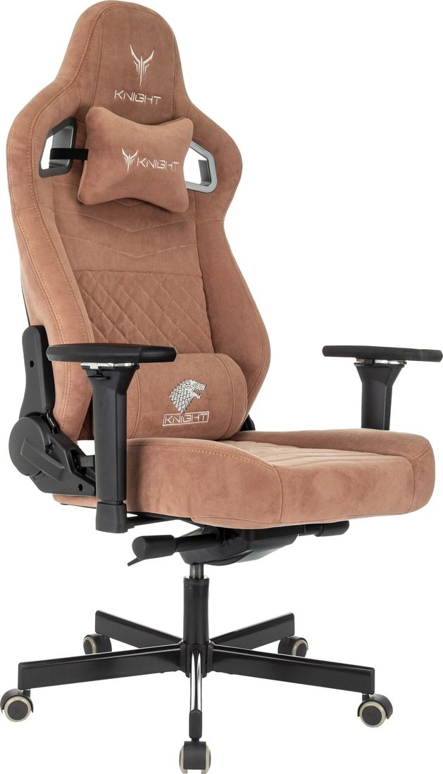 

Игровое (геймерское) кресло Knight Hunter (светло-коричневый Alfa 731)