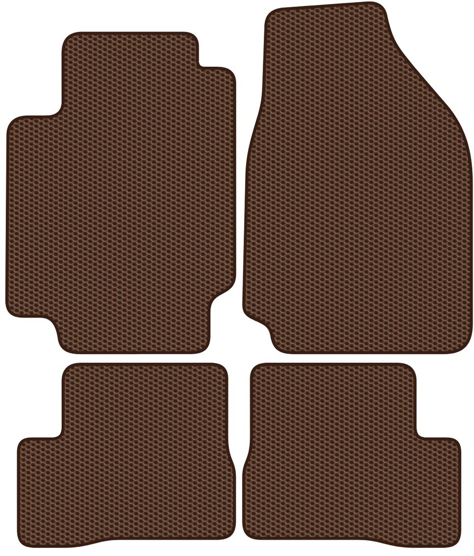 

Комплект ковриков для авто Alicosta Nissan Micra (хэтчбек 5 дв / K12) 2002 - 2010 (коричневый, сота)