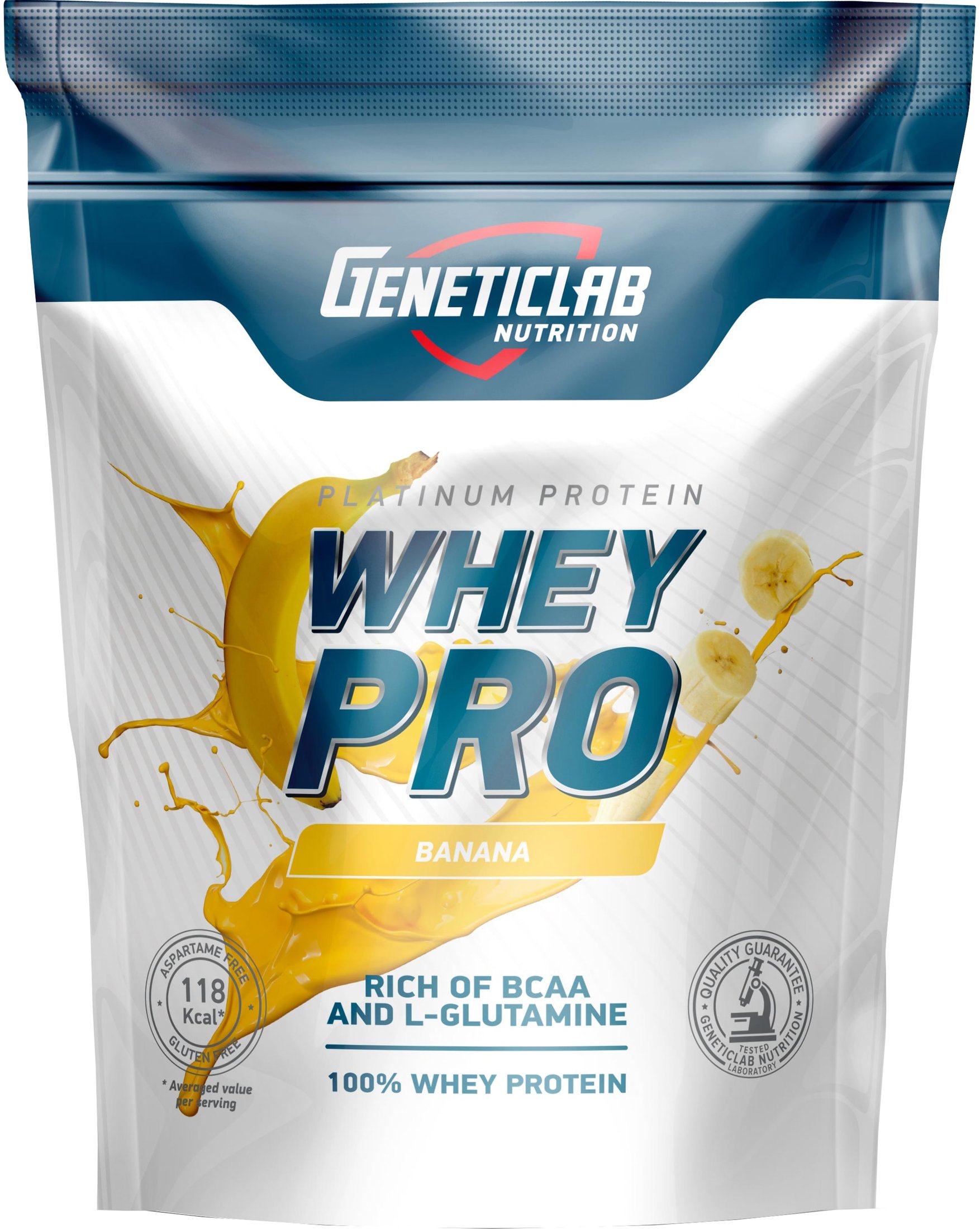 

Протеин сывороточный (концентрат) Geneticlab Whey Pro (1000 г, банан)