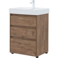  Aquanet Тумба под умывальник Nova Lite 60 302471 (дуб рустикальный)