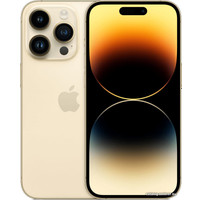 Смартфон Apple iPhone 14 Pro 128GB Восстановленный by Breezy, грейд A+ (золотистый)
