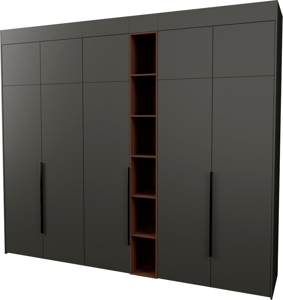 

Шкаф распашной Рэйгрупп Рэй S257-В13-1-WKL В13-1 (дуб веллингтон/кобальт/античная латунь)