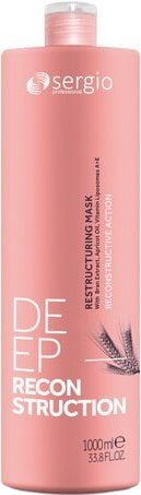 Маска Sergio Professional Маска для волос Deep Reconstruction восстанавливающий 1000 мл