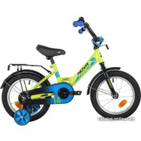 Детский велосипед Novatrack Forest 14 2021 141FOREST.GN21 (зеленый/синий)