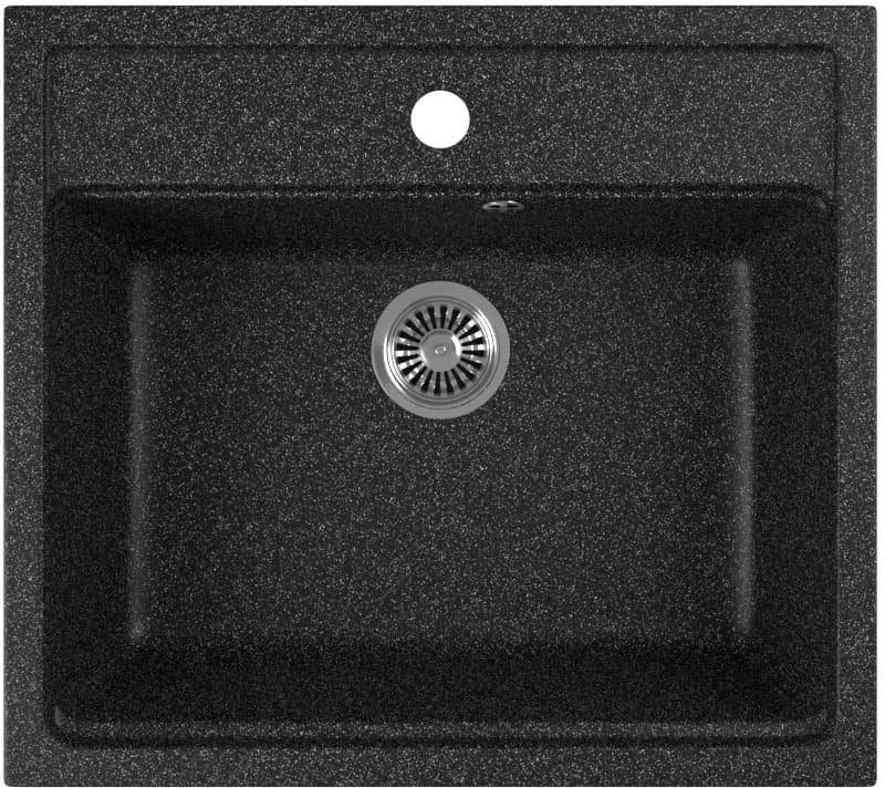 

Кухонная мойка GreenStone GRS-06-308 (черный)