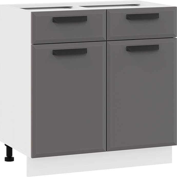 

Шкаф напольный Трия Тиана 1Н8Я1 (белый/асфальт супермат)