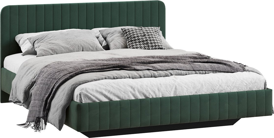 

Кровать Трия Шелли 180x200 Тип 1 (велюр Confetti Deep forest)