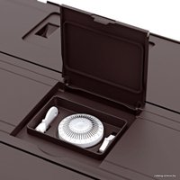 Аквариум Ferplast Dubai 100 led 190 л (черный)