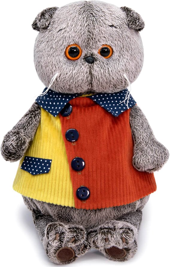 

Классическая игрушка BUDI BASA Collection Басик в вельветовом жилете Ks22-198 (22 см)
