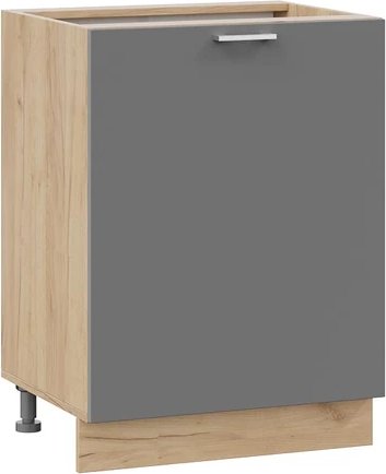 

Шкаф напольный Трия Габриэлла 1Н6 с одной дверью (дуб крафт золотой/титан)