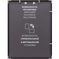 Интерьерные зеркала Алмаз-Люкс М-424 120х60