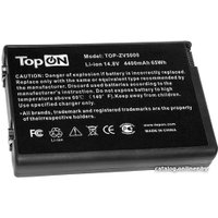 Аккумуляторы для ноутбуков TopON TOP-ZV5000