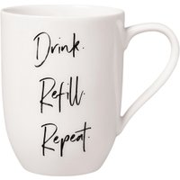 Кружка Villeroy & Boch Statement. Drink Refill Repeat 10-1621-9670