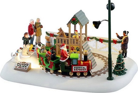 

3D-фигура Lemax General Игровой парк для щенков 54456