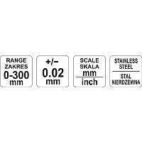 Штангенциркуль Yato YT-72004