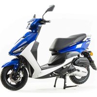 Скутер Motoland JOG 150 (синий/белый)