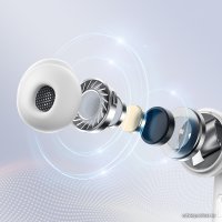 Наушники QCY T13 ANC (белый)