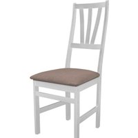 Стул M&M Вена (Белая эмаль/Капучино 6)