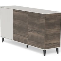 Комод Halmar Random 2 KM-1 (кашемир/орех/черный)