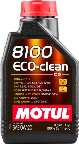 Motul 8100 Eco-clean 0W-20 1л
